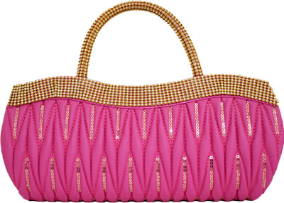 

SPLICE Girls Casual Pink PU Sling Bag