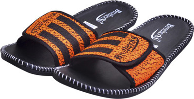 

Brotherss Slippers, Orange;black