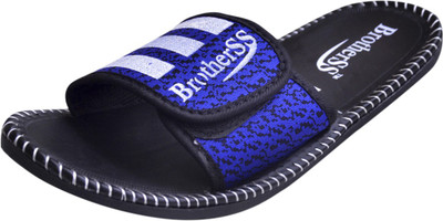 

Brotherss Slippers, Blue;white