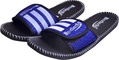 

Brotherss Slippers, Blue;white