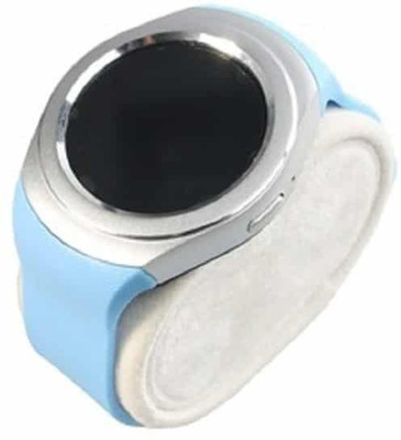 

Voltegic T-17 phone Silver Smartwatch(Blue Strap Free Size)