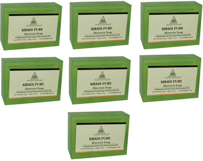 

Khadi Pure Aloevera Soap(875 g, Pack of 7)