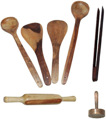 

craftspoint Wooden Wooden Spoon Set(Pack of 7)