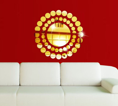 

Naveed Arts  Acrylic Sticker Sticker(Pack of 1, Gold