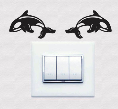 

Naveed Arts  Acrylic Sticker Sticker(Pack of 1, Black