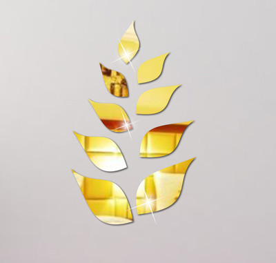 Naveed Arts  Acrylic Sticker Sticker(Pack of 1, Gold