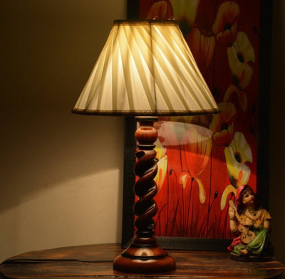 

Yashasvi Decor Table Lamp(40.64 cm, Cream)