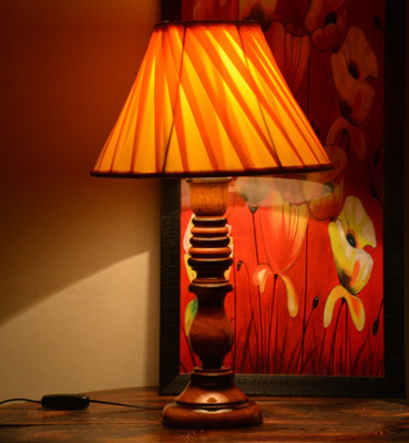 

Yashasvi Decor Table Lamp(40.64 cm, Yellow)