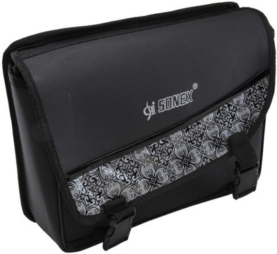 

Autofy One-side Black, Grey Leatherette Motorbike Saddlebag(9 L)