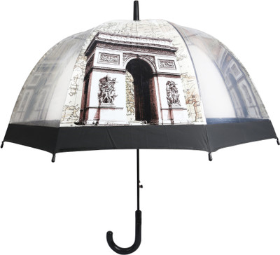 

HOU-DY See Through Dome Multicolor Umbrella(Multicolor)
