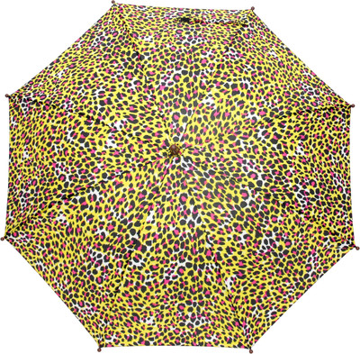 

HOU-DY Pongee Yellow Animal Digital Print Kids Umbrella(Multicolor)