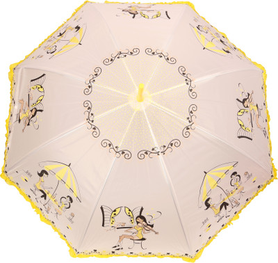 

HOU-DY My Style Auto Open Frill Stylish Umbrella(Multicolor)