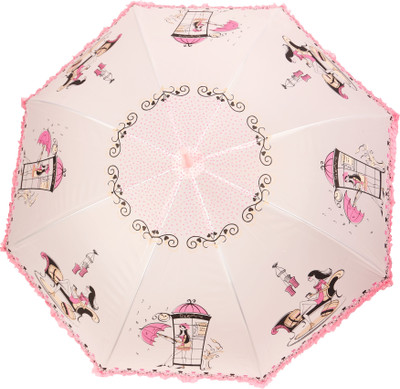 

HOU-DY My Style Auto Open Frill Big Umbrella(Multicolor)