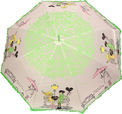 

HOU-DY My Style Auto Open Frill Long Umbrella(Multicolor)