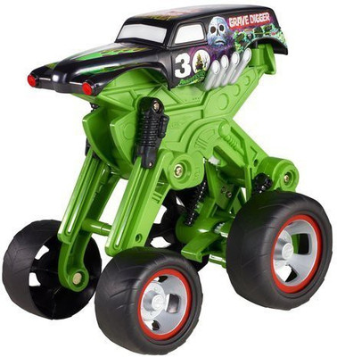 

Hot Wheels Monster Jam Mega Air Jumper(Green, Black), Black;green
