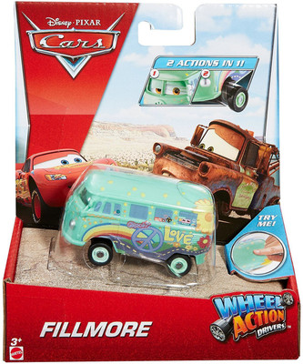 

Disney Cars Wheel Action Drivers Fillmore(Multicolor)