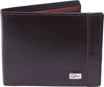 

Gentleman Men Multicolor Genuine Leather Wallet(7 Card Slots), Brown
