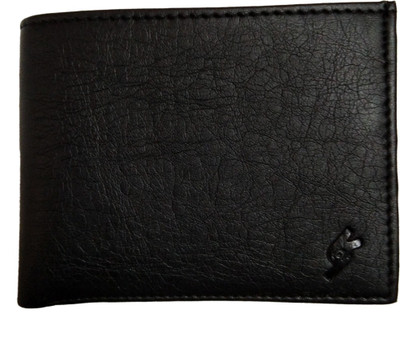

Garri Men Black Artificial Leather Wallet(7 Card Slots)