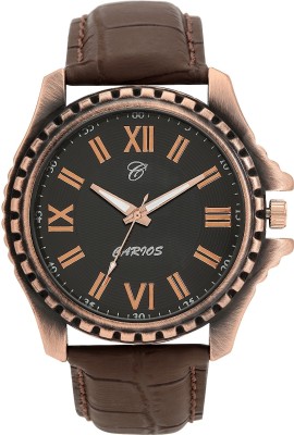 Carios Brown Elegant & Attractive ca1001 Merveilleux Rouge Analog Watch  - For Men   Watches  (Carios)