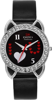 Exotica Fashion EFLM-04-Blak Watch  - For Girls   Watches  (Exotica Fashion)