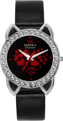 Exotica Fashion EFLM-03-Black Analog Watch  - For Girls   Watches  (Exotica Fashion)
