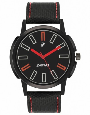 Carios Black Elegant & Attractive ca1011 Merveilleux Rouge Analog Watch  - For Men & Women   Watches  (Carios)