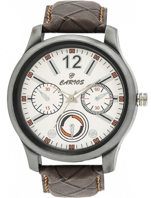 Carios White Elegant & Attractive ca1002 Octane Ultimate ChronoGraph Pattern Analog Watch  - For Men   Watches  (Carios)