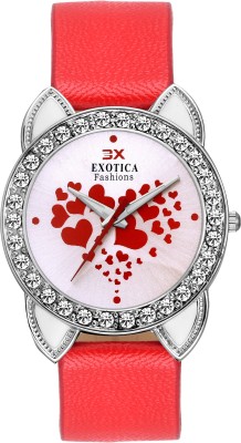 Exotica Fashion EFLM-03-Red Analog Watch  - For Girls   Watches  (Exotica Fashion)