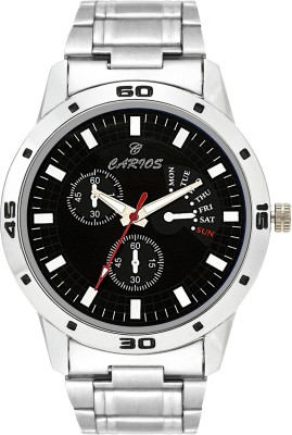 Carios Black Elegant & Attractive ca1024 Exgantia Analog Watch  - For Men & Women   Watches  (Carios)