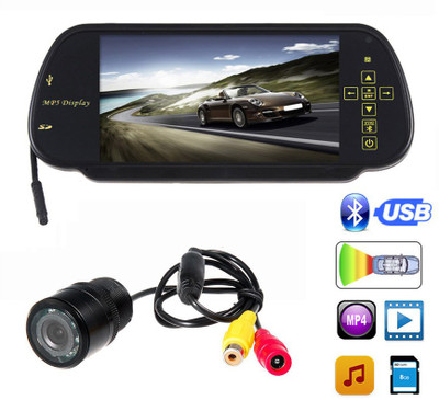 

Speedwav 1 Rear View Mirror Screen, 1 8LED Night Vision Camera Combo