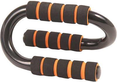 

HAWK Stand Grip Push-up Bar(Multicolor), Black;orange