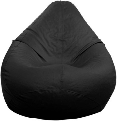Nexis Sundry XXXL Bean Bag Cover (Without Beans)(Black)