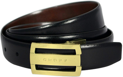 

Cross Men Casual, Formal, Party Black, Brown Genuine Leather Reversible Belt