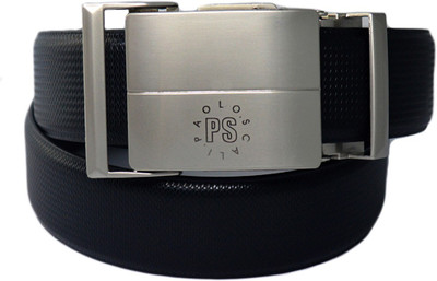 

LEE O Men Formal Black Genuine Leather Reversible Belt