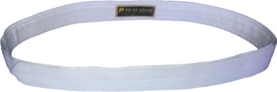 Prakasam Cotton Men Casual White Canvas Belt