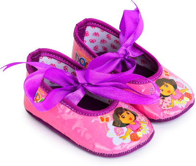 Dora DO1EBL2836 PINK/PURPLE Booties(Toe to Heel Length - 11 cm PINK/PURPLE)
