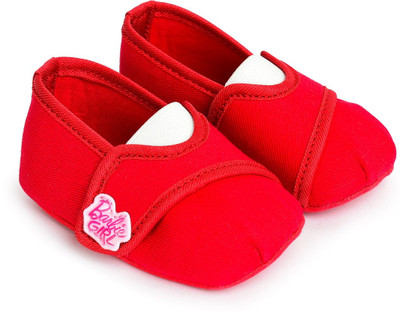 Barbie BB1EBL2090 RED/BABY PINK Booties(Toe to Heel Length - 11 cm RED/BABY PINK)