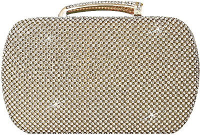 

MAASHA Party Gold Clutch