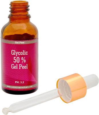 

Cosderma Glycolic Acid Peel 50% Gel Peel for Fairness + Neutralizer(130 ml)