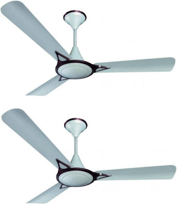 

Crompton Avancer Prime Anti Dust pack of 2 3 Blade Ceiling Fan(cherry silver, Pack Of 2)