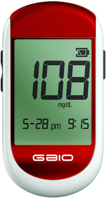 

Qaaf Glucometer Combo Kit - Qaaf GB-100 Meter & Qaaf GB-S01 Blood Glucose Test Strips (75) Glucometer(Red)