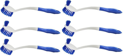

bajrang Wash basin and Toilet seat cleaning Brush (Set of 06 pcs.) Home Cleaning Set