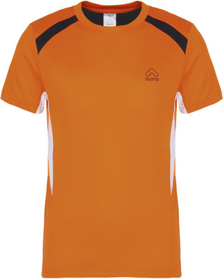 

Aurro Boys Solid Polyester T Shirt(Orange, Pack of 1