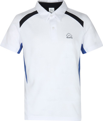 

Aurro Boys Solid Polyester T Shirt(White, Pack of 1