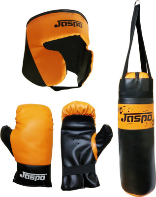 

Jaspo Boxing Kit (Boxing Bag, Head Guard, Gloves) Boxing Kit