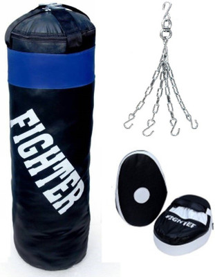 

Fighter Black punching Bag combo Boxing Kit