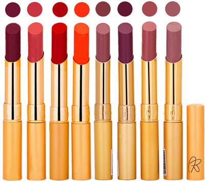 

Rythmx Slim Lipstick 8 Pcs Combo Set 107(Multicolor,, 17.6 g)