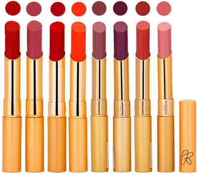 

Rythmx Slim Lipstick 8 Pcs Combo Set 96(Multicolor,, 17.6 g)