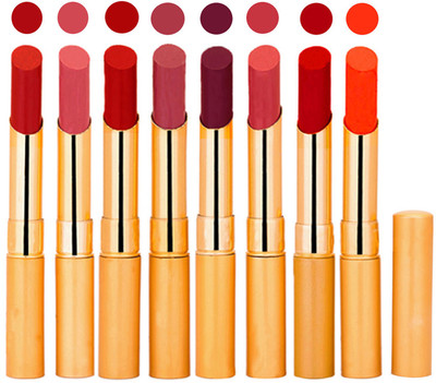 

Rythmx Slim Lipstick 8 Pcs Combo Set 45(Multicolor,, 17.6 g)