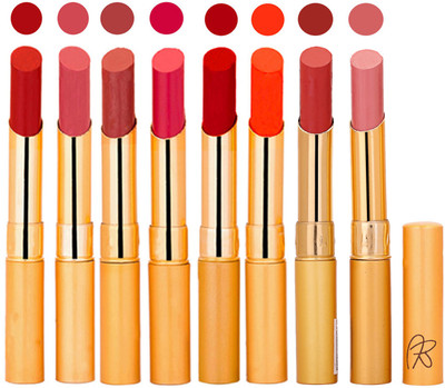 Rythmx Slim Lipstick 8 Pcs Combo Set 57(Multicolor,, 17.6 g)